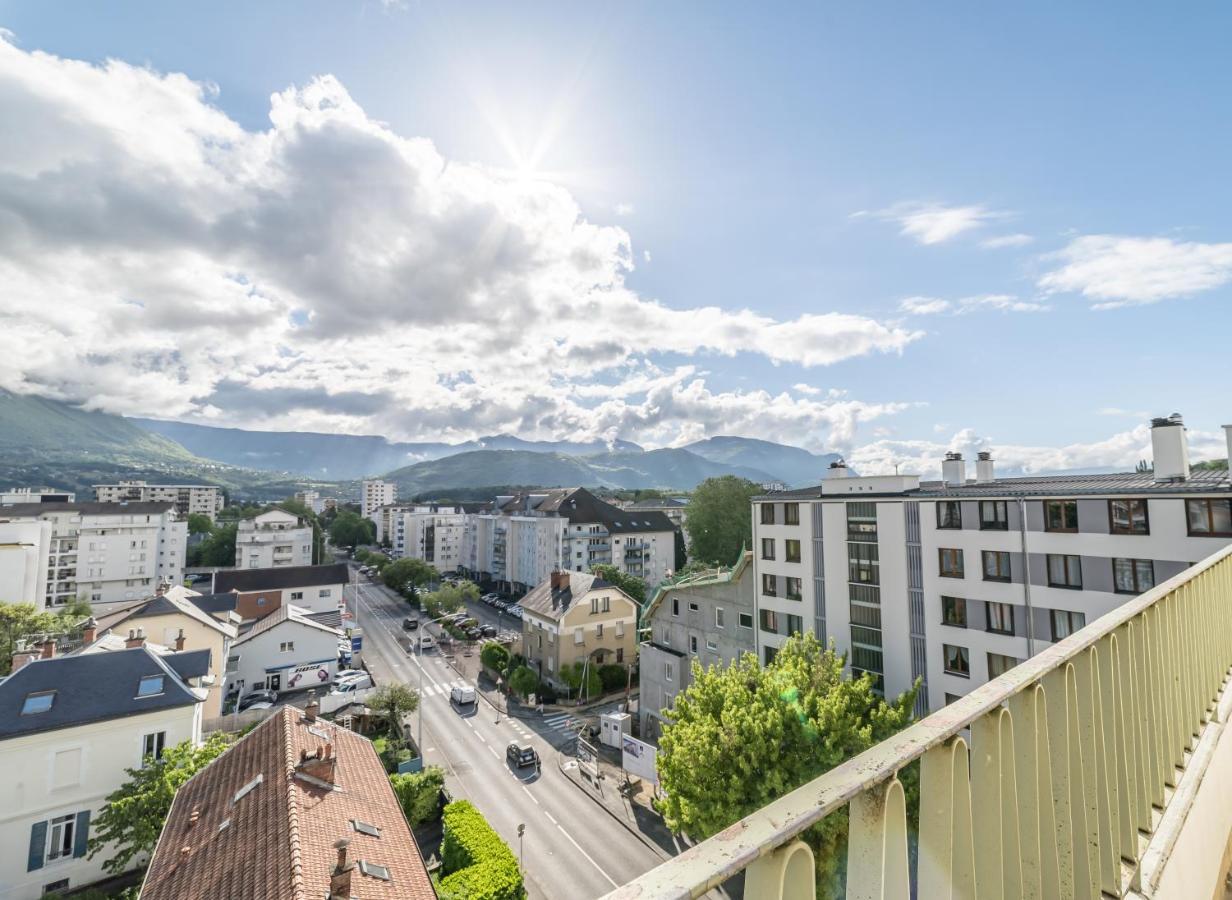 Apartmán Vue Sensationnelle - Wifi Fibre - Arrivee Autonome Chambéry Exteriér fotografie