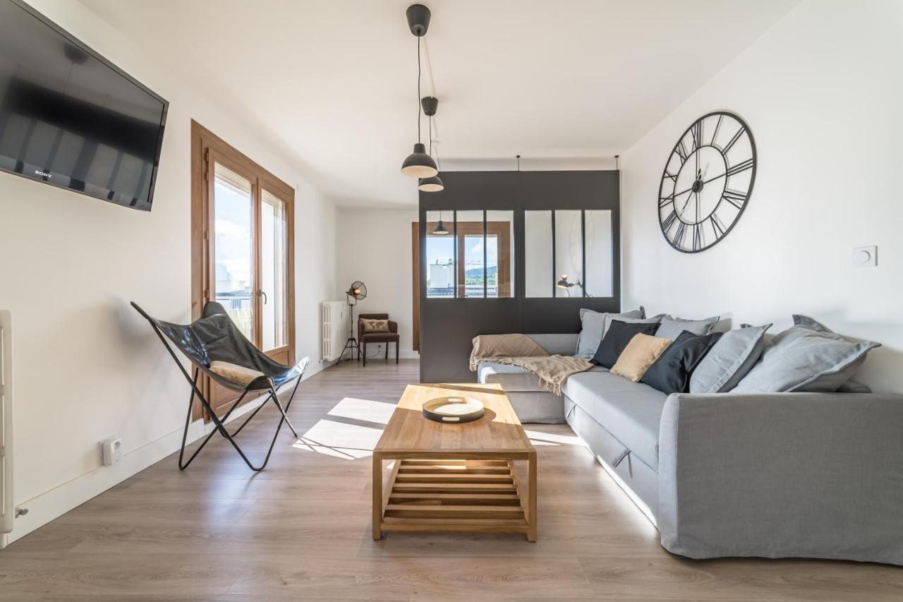 Apartmán Vue Sensationnelle - Wifi Fibre - Arrivee Autonome Chambéry Exteriér fotografie