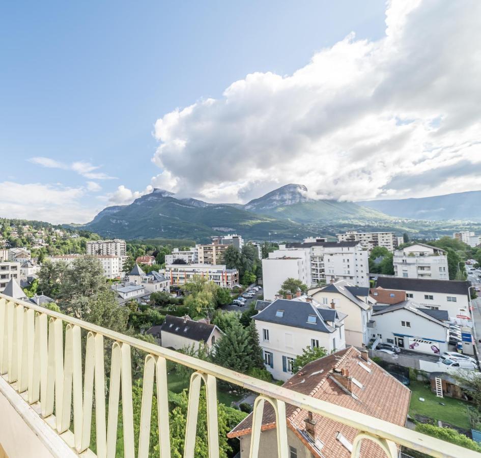 Apartmán Vue Sensationnelle - Wifi Fibre - Arrivee Autonome Chambéry Exteriér fotografie